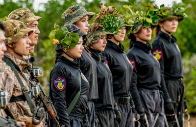 Sáu “bông hồng thép” khuấy đảo tập 9 Chiến Sĩ Quả Cảm