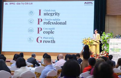 Tổng Giám đốc IPPG Lê Hồng Thủy Tiên: “Kinh doanh bao trùm và phát triển bền vững là con đường duy nhất để doanh nghiệp tồn tại trong kỷ nguyên mới.”