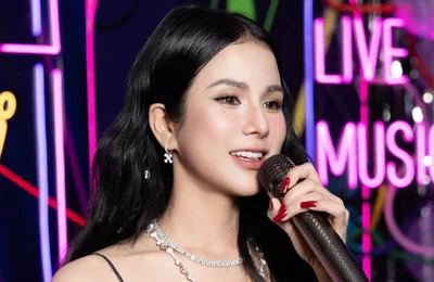 Thực hư vụ Diệp Lâm Anh mặc áo Louis Vuitton nhái