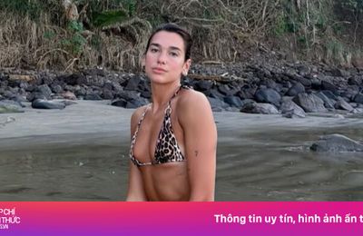 Bikini da báo của Dua Lipa