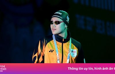 Khoảnh khắc 'tuyệt đối điện ảnh' của các kình ngư SEA Games 33