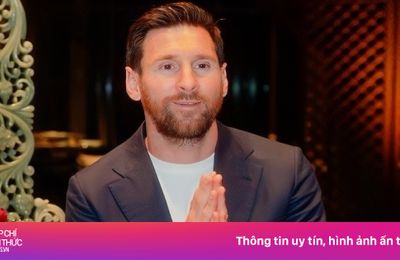 Con trai út tỷ phú giàu nhất châu Á tặng Messi đồng hồ 1,2 triệu USD