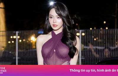 Váy xuyến thấu hớ hênh của Hoa hậu Thanh Thủy