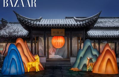 LOEWE dẫn dắt bạn vào giấc mộng cùng đèn lồng Tần Hoài nơi vườn cổ Nam Kinh