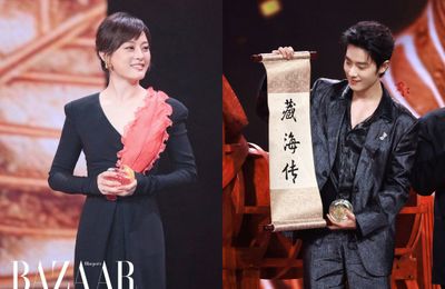 Tôn Lệ, Tiêu Chiến được xướng danh Thị Hậu, Thị Đế tại lễ trao giải Phim Truyền Hình Chất Lượng 2026