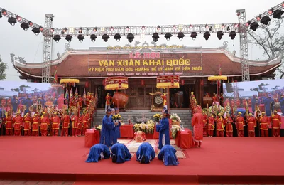 Thái Nguyên long trọng khai mạc Lễ hội “Vạn Xuân khai Quốc”