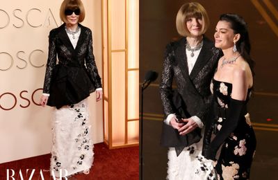 Anna Wintour thử đóng vai Miranda Priestly tại Oscar 2026
