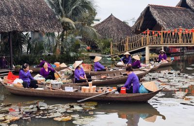 Du lịch Đồng Tháp – Trải nghiệm chợ nổi độc đáo tại nhà hàng Nét Quê