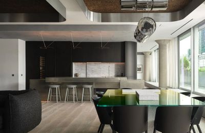 Penthouse 40PH: Chất liệu âm nhạc trong không gian sống