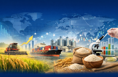 Điều hành sản xuất và tiêu thụ lúa gạo trước biến động thị trường lương thực toàn cầu