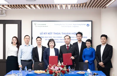 Kết nối FBU – Vietcombank Ba Đình: Thúc đẩy hệ sinh thái đào tạo gắn với thực tiễn ngành tài chính