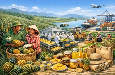 Phát triển chuỗi giá trị từ cây dứa: Đòn bẩy nâng tầm kinh tế hợp tác và nông sản Việt