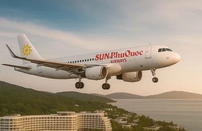 Sun Phuquoc Airways ưu đãi 4/4: bay thả ga với ưu đãi 15%