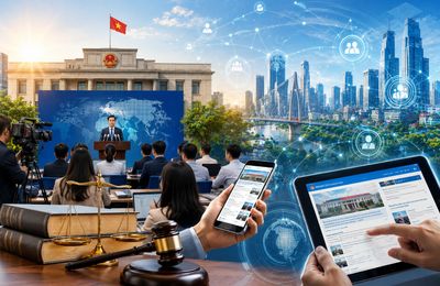 Đẩy mạnh truyền thông chính sách qua thông cáo báo chí: Nâng cao minh bạch pháp luật và hiệu quả quản trị xã hội