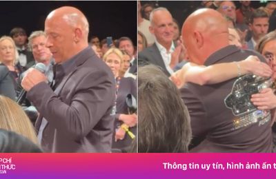 Vin Diesel nghẹn ngào khi gặp con gái Paul Walker