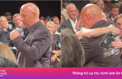 Vin Diesel nghẹn ngào khi gặp con gái Paul Walker