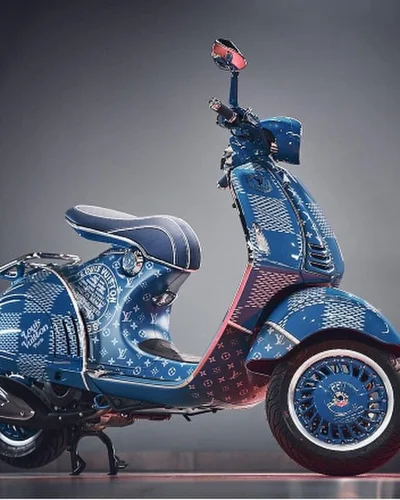 Chỉ một và duy nhất: Louis Vuitton Vespa 946 cá tính nghệ thuật