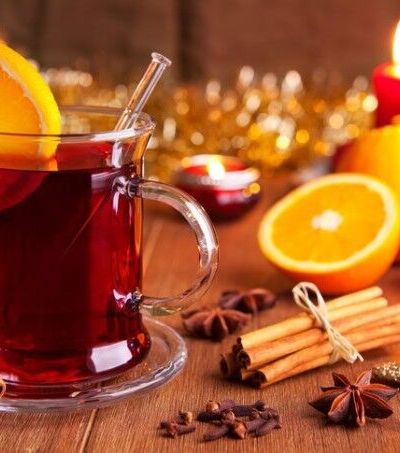 Rượu vang nóng - thức uống mùa Giáng sinh