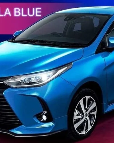 Toyota Vios 2022 có thêm màu ngoại thất xanh dương
