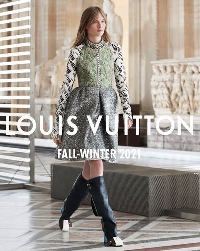BST Thu Đông 2021- Louis Vuitton đưa nghệ thuật cổ đại đi vào hiện đại