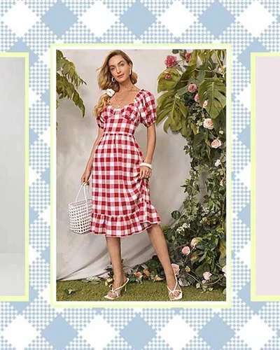 Gingham - xu hướng mùa hè không nên bỏ qua