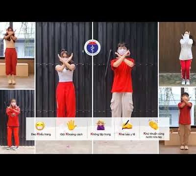 Cùng “Vũ điệu 5K” đẩy dịch bệnh lùi xa