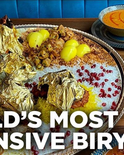 Món cơm Biryani truyền thống Ấn Độ đắt nhất thế giới