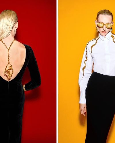 BST Schiaparelli Xuân/Hè 2023 vẻ đẹp bí ẩn riêng của người phụ nữ