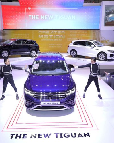Volkswagen ra mắt xe Tiguan mới tại Triển lãm Ô tô Việt Nam 2022