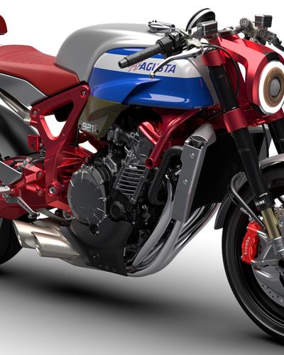 Cận cảnh MV Agusta Concept cafe racer mới ra sẽ mắt vào năm 2024