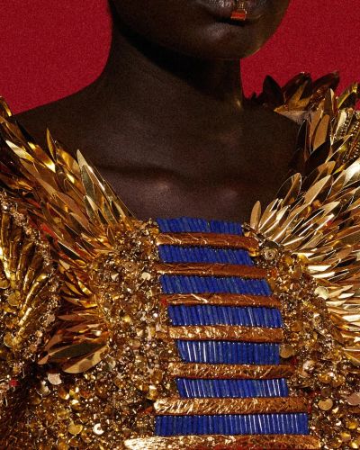 BST Balmain Resort 2023 - Dấu ấn của nền văn minh Ai Cập