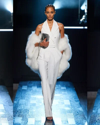 Chất liệu sequin và đồ lông: Điểm nhấn trong BST mới của Michael Kors