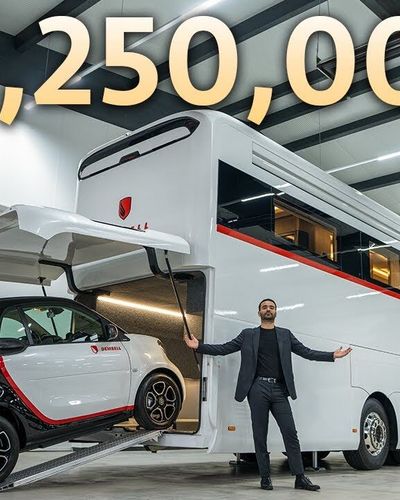 Chiêm ngưỡng Dembell Motorhome : Biệt thự di động trị giá 1 triệu Euro ở Wilhelmsdorf, Đức