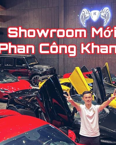 K_Supper | Showroom siêu xe Dubai thu nhỏ giữa Sài Gòn của Khanh Supper