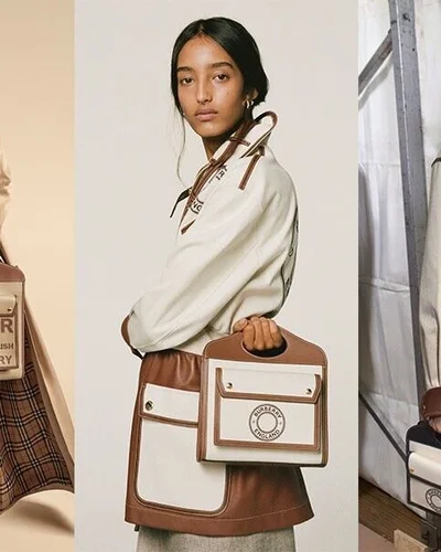 Vẻ đẹp Anh thanh lịch từ túi xách Burberry “Canvas Story”