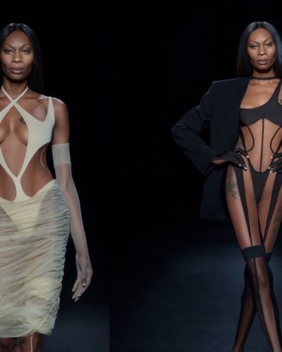 MUGLER spring 2022 RTW: Những xúc cảm mãnh liệt