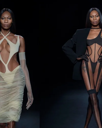 MUGLER spring 2022 RTW: Những xúc cảm mãnh liệt