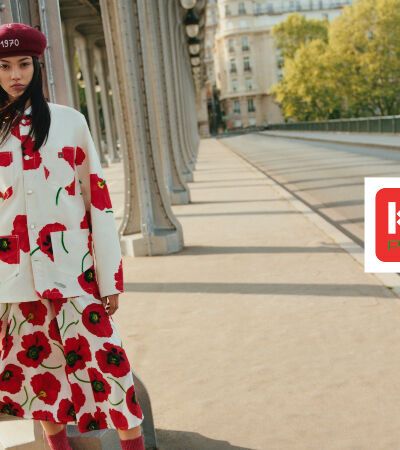 BST Thu Đông 2022 từ Thương hiệu Kenzo mang họa tiết hoa Poppy bắt mắt