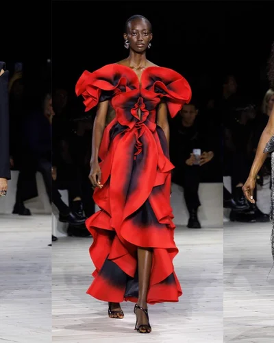 Show diễn Alexander McQueen Xuân/Hè 2024 lời tạm biệt của Sarah Burton