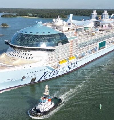 Siêu du thuyền lớn nhất thế Icon of the Seas giới sẵn sàng hoạt động