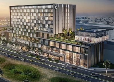 Tòa nhà khách sạn cao 12 tầng với không gian hiện đại đẳng cấp WW