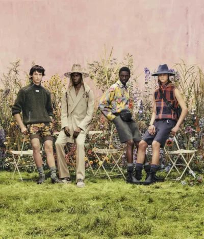 Chiến dịch Dior Hommes Xuân Hè 2023 Nam tôn vinh tình yêu thiên nhiên