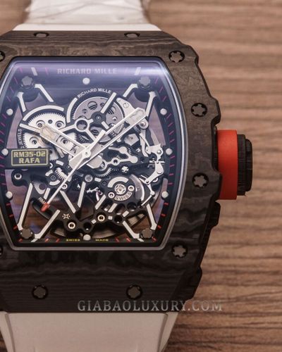 Review đồng hồ Richard Mille RM 35-02 Rafael Nadal Vỏ đen