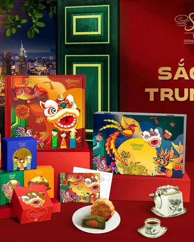 Bộ sưu tập hộp quà Trung Thu Savouré Bakery cho dịp Tết Đoàn Viên