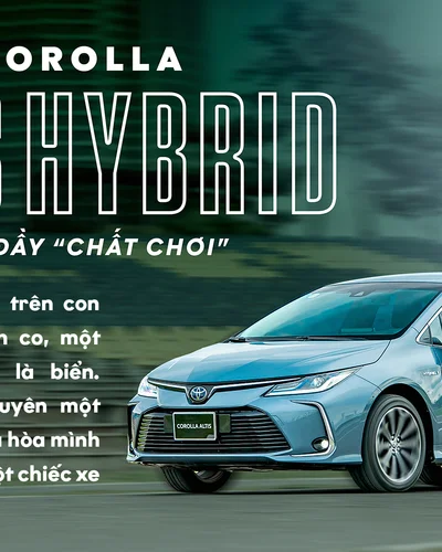 Toyota corolla Altis Hybrid - Chiếc xe xanh đầy "chất chơi"