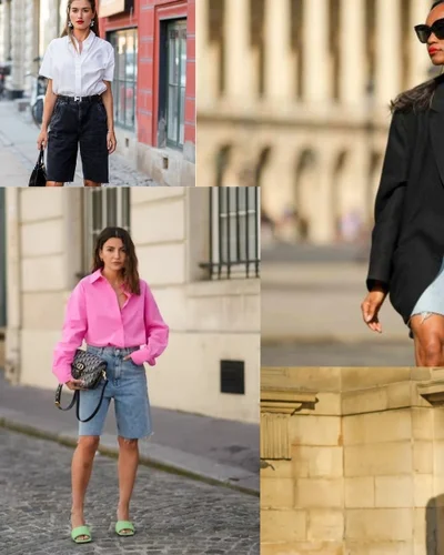 Tỏa sáng những ngày cuối hè qua cách phối đồ cùng quần jorts