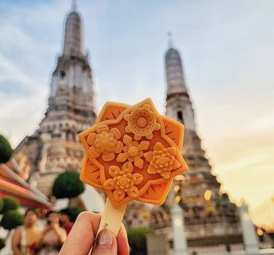 Độc lạ kem Thái Lan được mệnh danh là “bông hoa Bình Minh”
