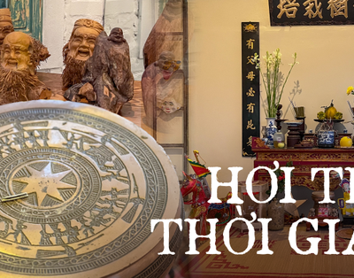 Đến biệt thự Pháp cổ tại Hà Nội học cách bày trí bàn thờ, tận tay chạm hơn 100 tác phẩm thủ công làng nghề Việt