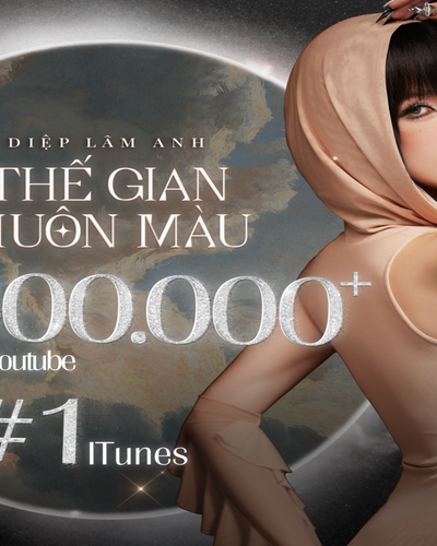 Thế gian muôn màu của Diệp Lâm Anh cán mốc 1 triệu lượt xem trên youtube
