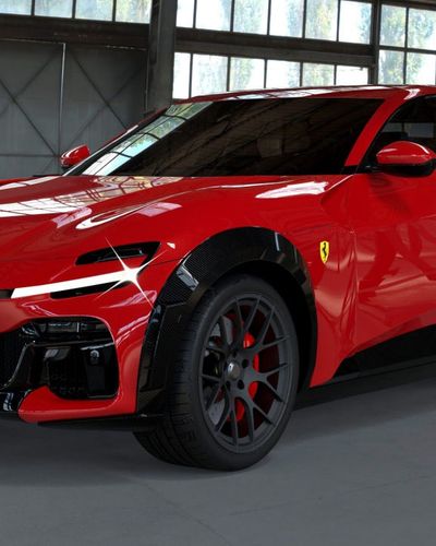 Siêu SUV thể thao Ferrari Purosangue “ngầu” hơn với bản độ mới của Mansory
